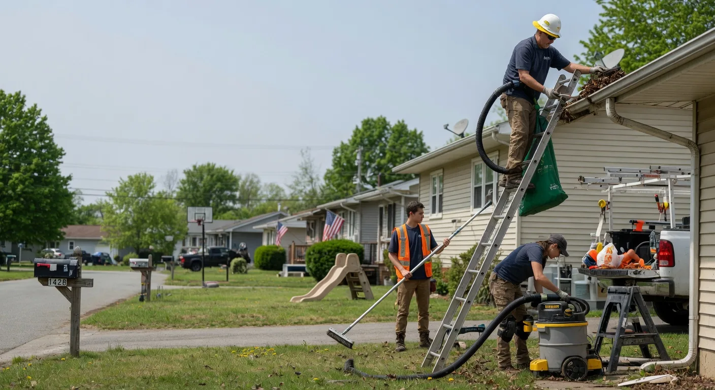 Gutter Installation in Keenes, IL near me